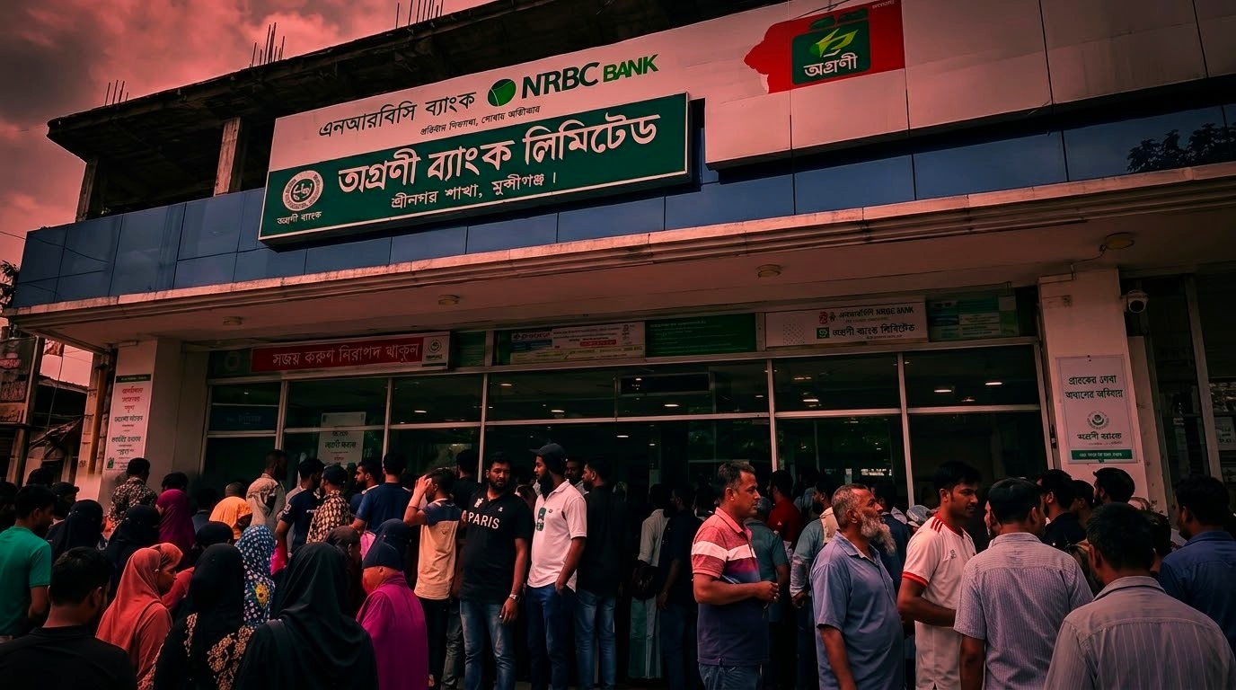 অগ্রণী ব্যাংকের শ্রীনগর শাখায় ৩০০ গ্রাহকের হিসাব ঘিরে সাত বছরের অভিযোগ