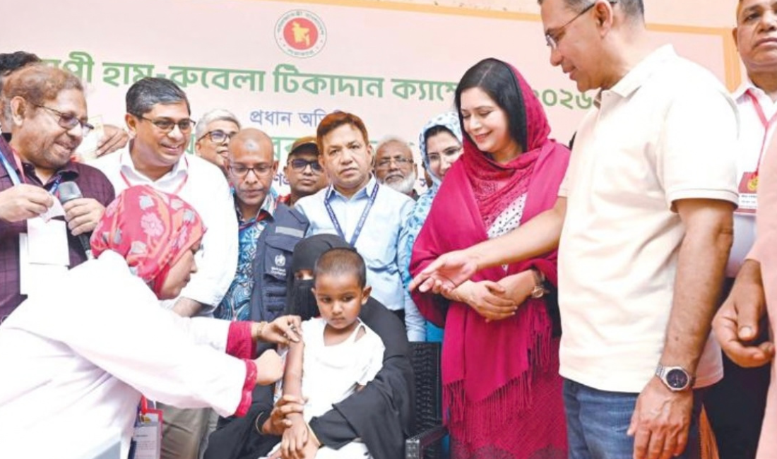 দুই কোটি শিশুকে হাম-রুবেলার টিকা, আরও ৩৫ লাখের লক্ষ্য স্বাস্থ্য প্রতিমন্ত্রীর ঘোষণা