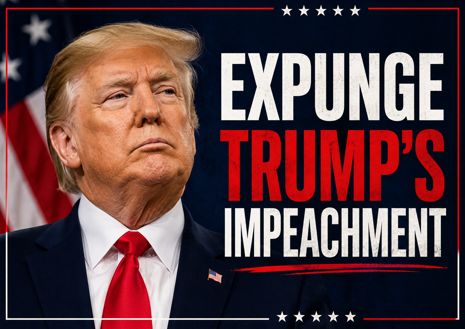 Republicans Push to Expunge Trump’s Two Impeachments