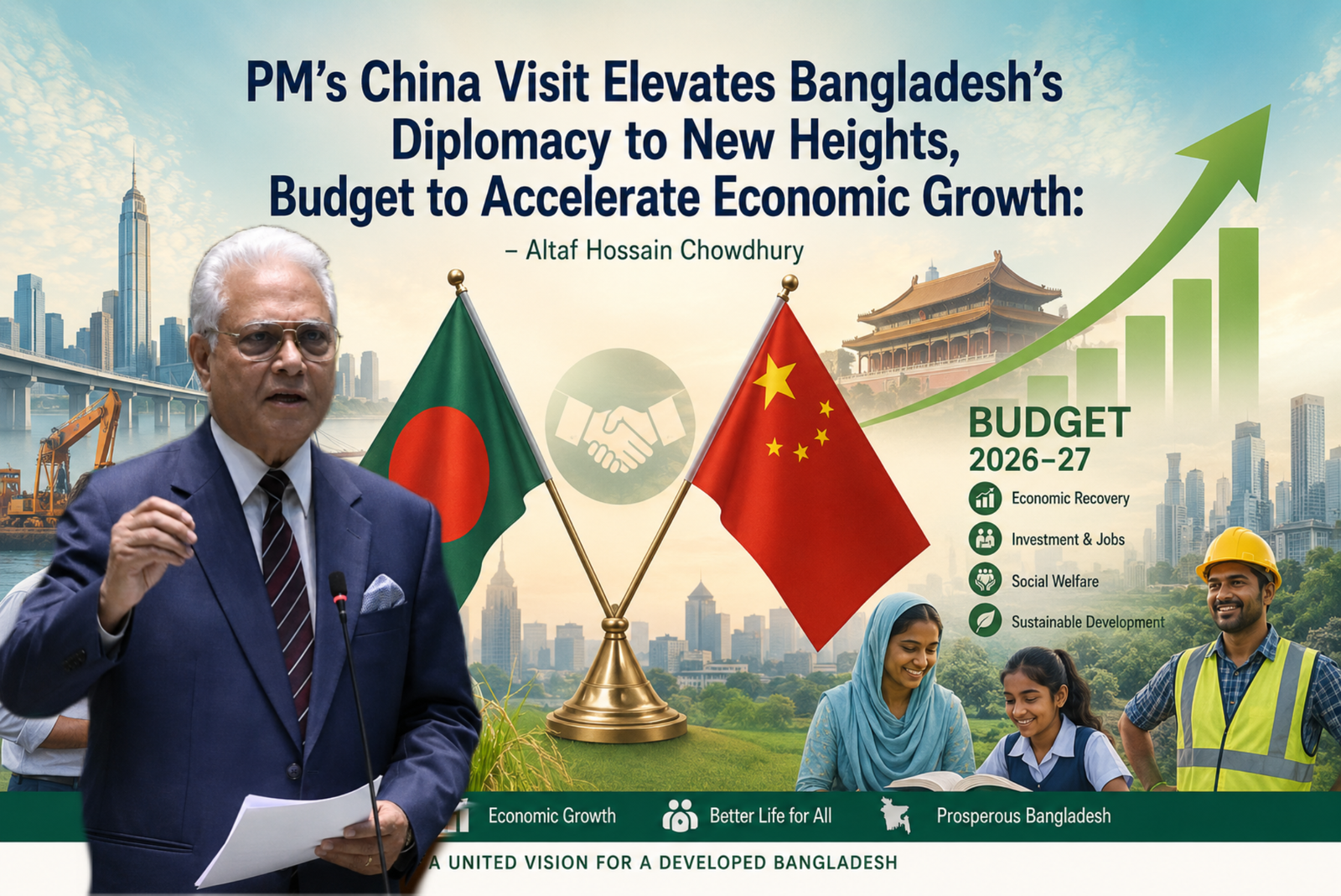 China Visit Strengthens Bangladesh’s Diplomatic Standing