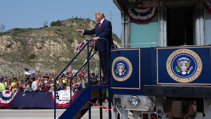Trump Compares Himself to Theodore Roosevelt at $450M Presidential Library Dedication