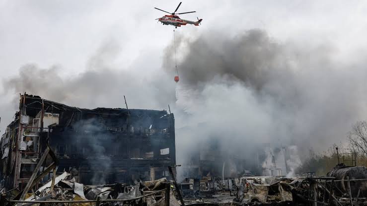 Russia Launches Massive Missile and Drone Assault on Kyiv, Killing at Least 18