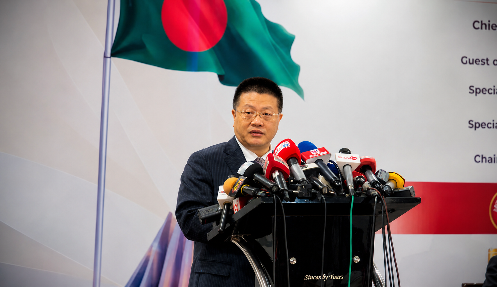 China Considering High-Speed Rail Technology for Bangladesh, Says Ambassador Yao Wen
