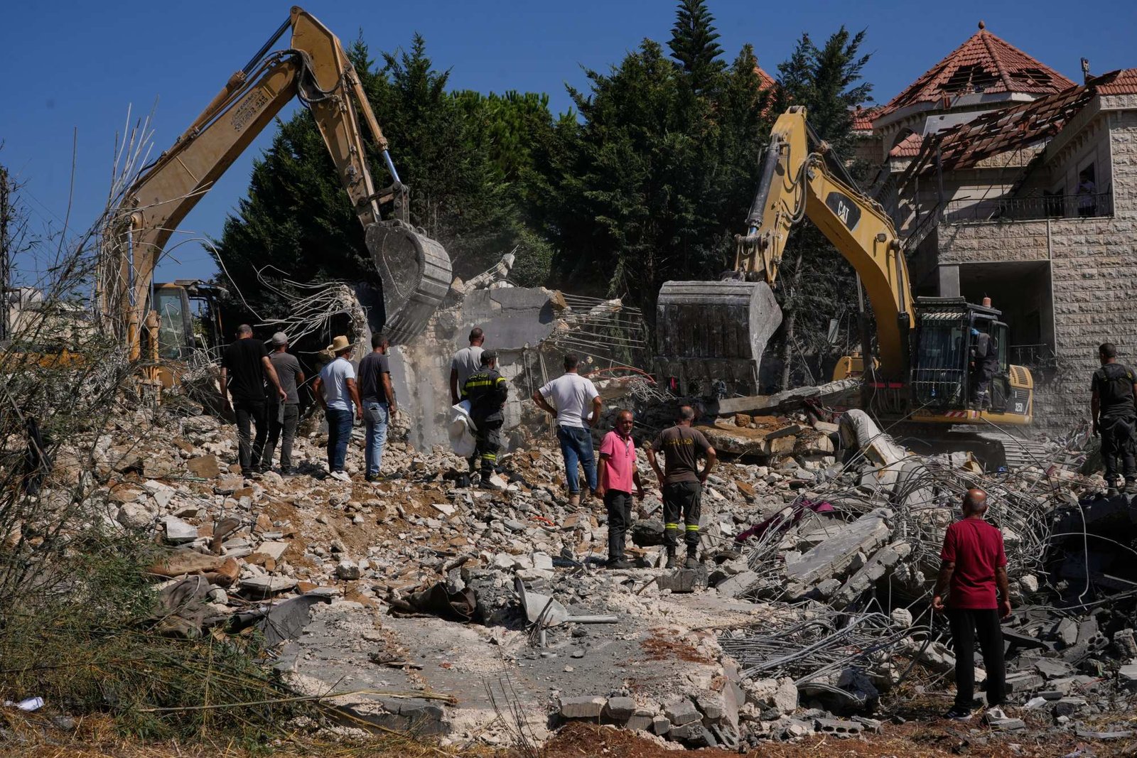 Israeli Airstrikes Hit Southern Lebanon Village, Killing 9