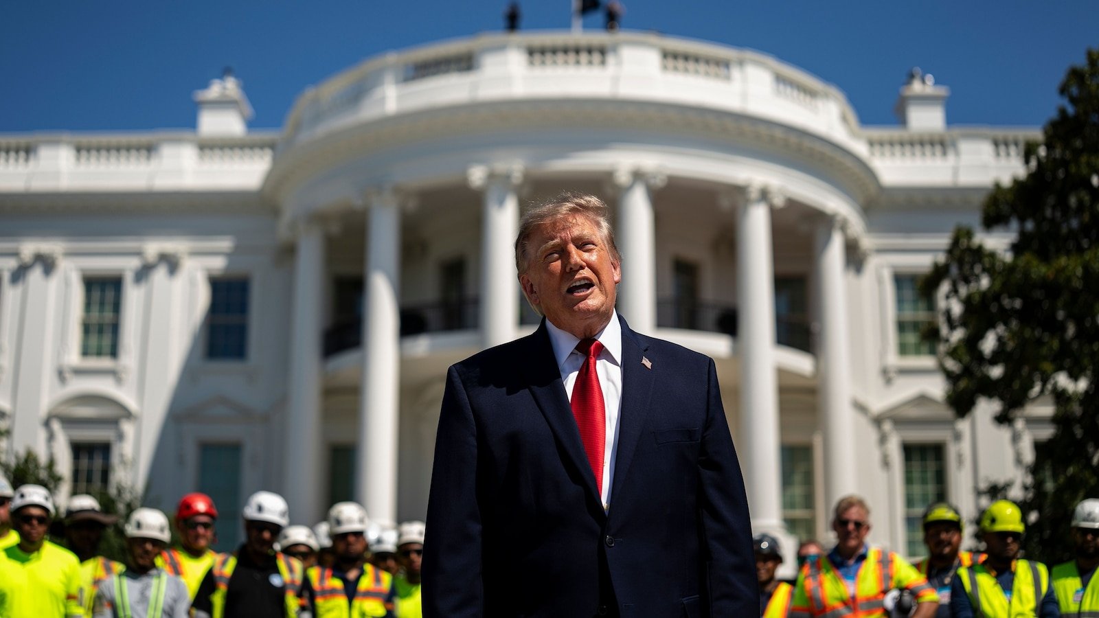Trump Touts White House Renovations, Says Building Was in ‘Very Bad Condition’