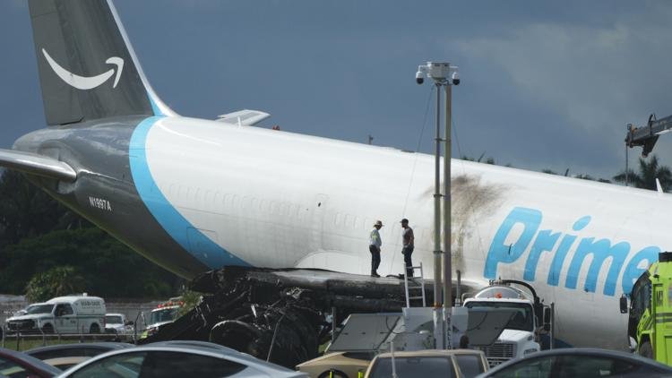 Amazon Suspends 21 Air Operations After Miami Cargo Plane Crash Kills Five