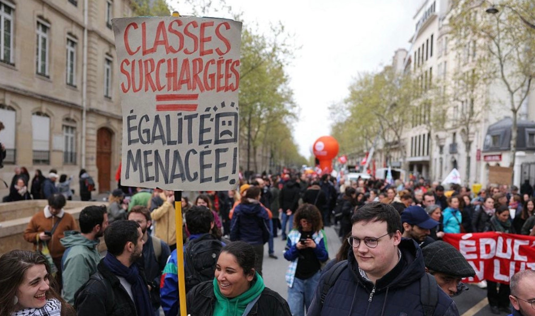 France School Protests Escalate as Students Demand More Teachers, Smaller Classes and Better Facilities