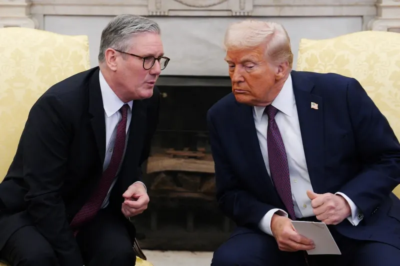 UK Prime Minister Keir Starmer discussed the "UK-US Economic Prosperity Agreement" with President Donald Trump
