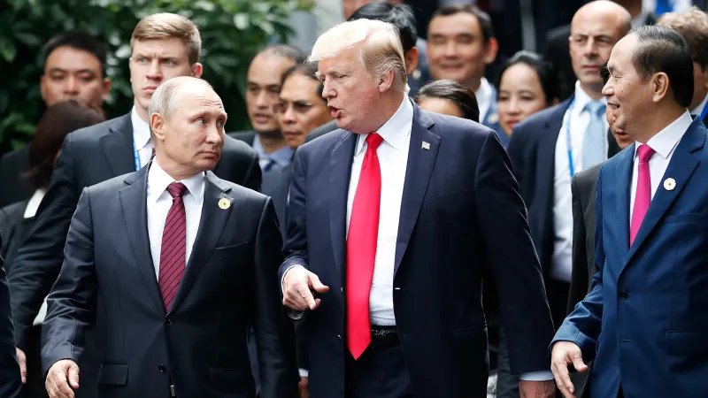 Russian President Vladimir Putin has indicated a potential willingness to sit down with former U.S. President Donald Trump to