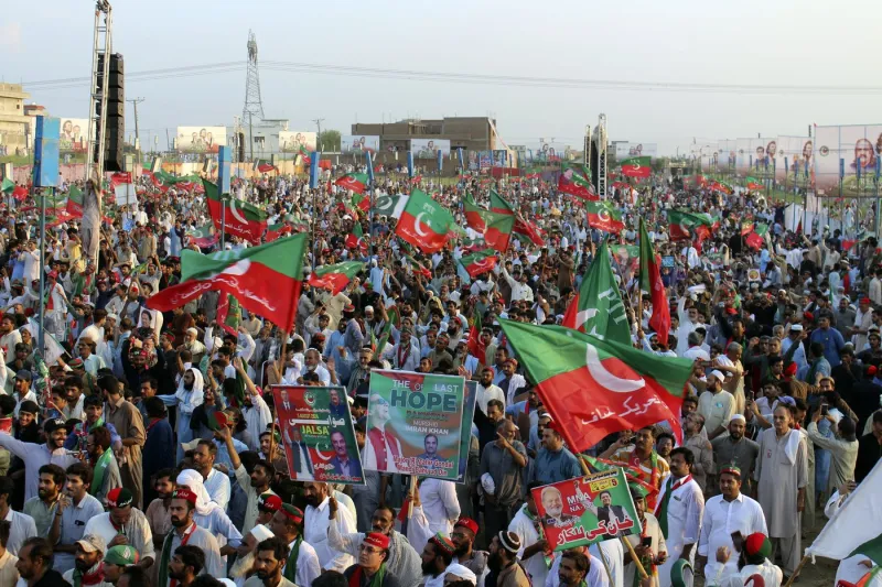 Thousands of protesters across Pakistan have taken to the streets demanding the release of former Prime Minister Imran Khan.