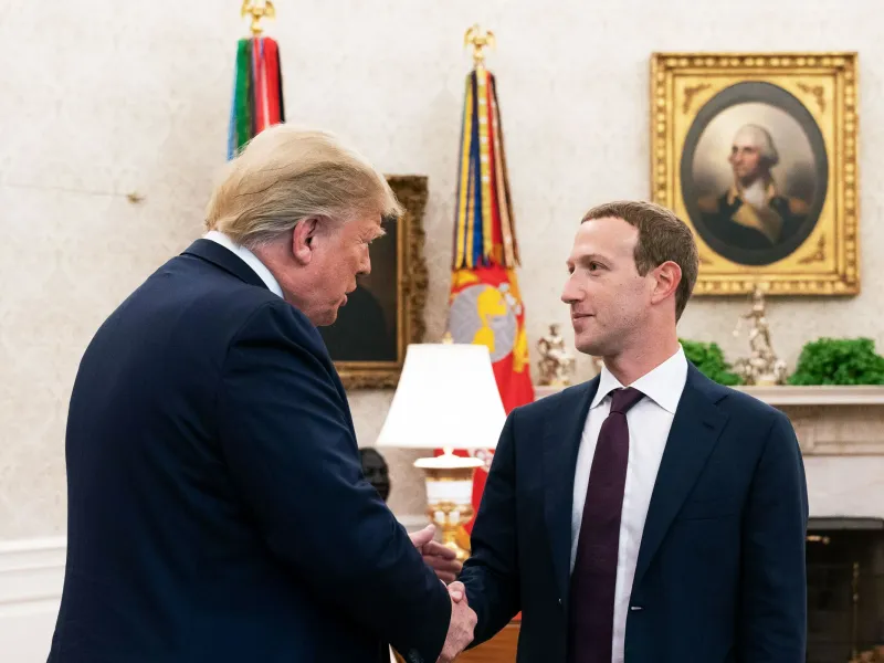 President Donald Trump hosted an exclusive dinner at his Mar-a-Lago estate on Thursday night, with one of the key attendees being tech mogul Mark Zuckerberg,
