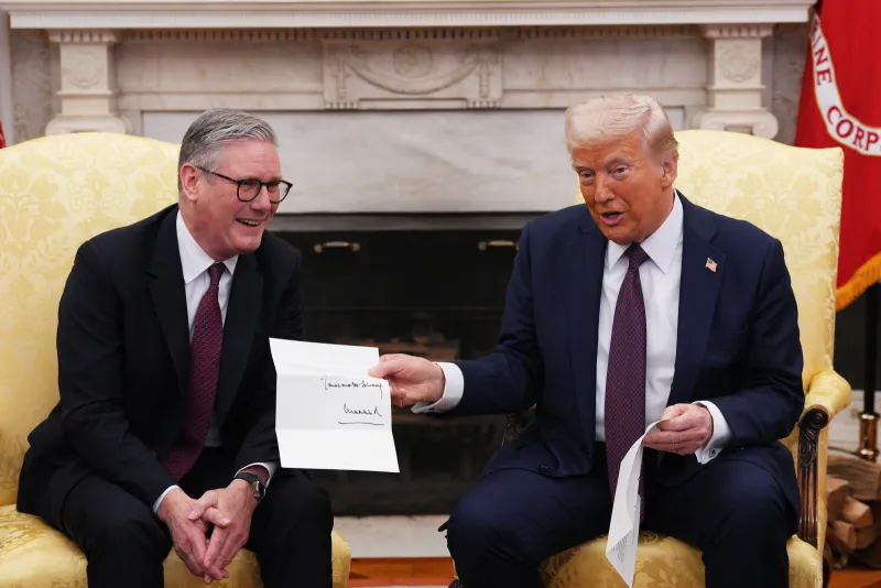 Five Key Issues from British Prime Minister Starmer’s Meeting with President Donald Trump, Including an Invitation from King Charles for a UK Visit