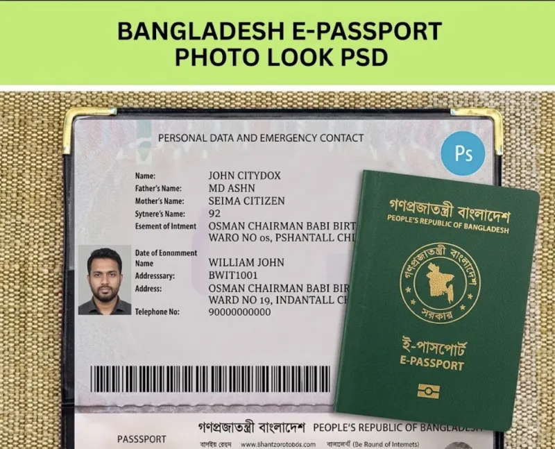 বাংলাদেশ সরকারের মেশিন রিডাবল পাসপোর্ট বন্ধ করে ই-পাসপোর্ট সেবা চালুর সিদ্ধান্ত