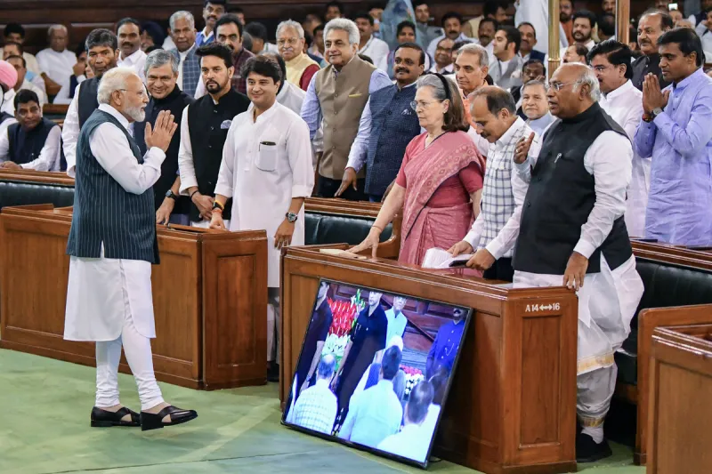 PM Modi Addresses Special Session on Constitution's 75th Anniversary