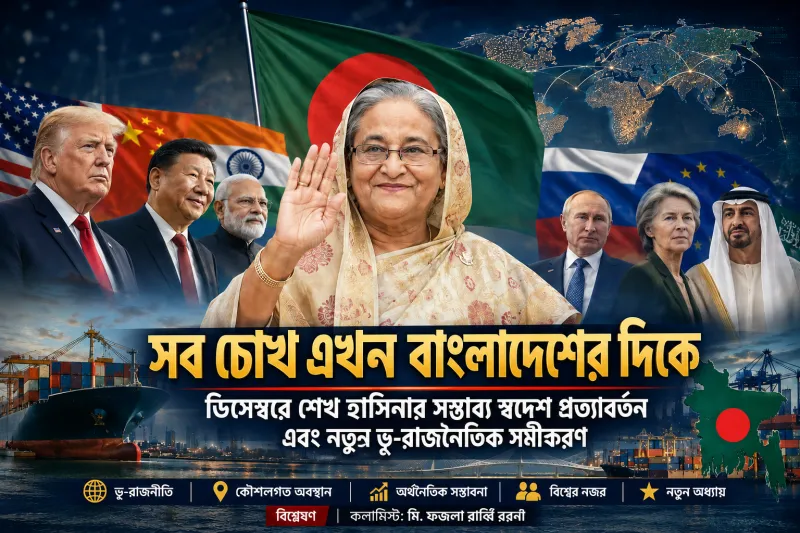 শেখ হাসিনার সম্ভাব্য প্রত্যাবর্তন, বদলে যেতে পারে দক্ষিণ এশিয়ার ভূ-রাজনীতির সমীকরণ
