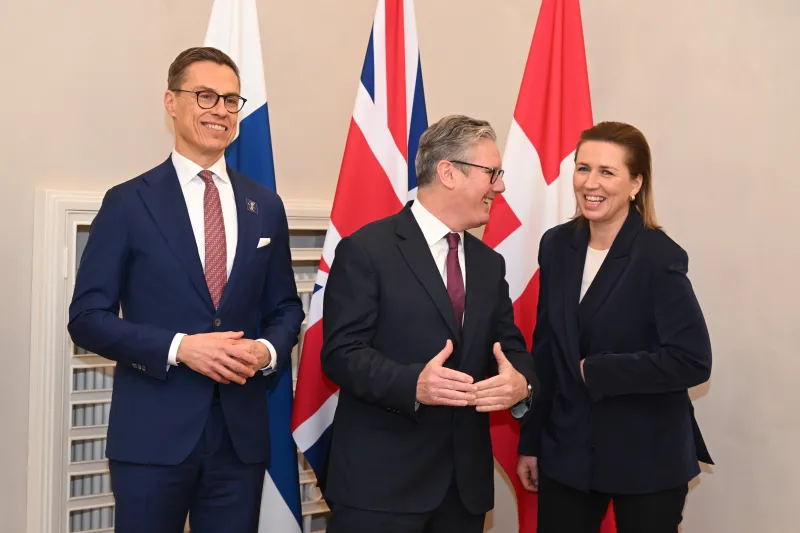Meeting between Danish Prime Minister Mette Frederiksen and British Prime Minister Keir Starmer on Greenland