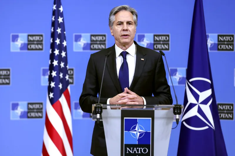 Blinken Heads to Brussels for NATO Summit, Focus on Russia-Ukraine Conflict