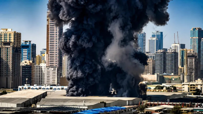 Seven Explosions in 20 Minutes in Dubai