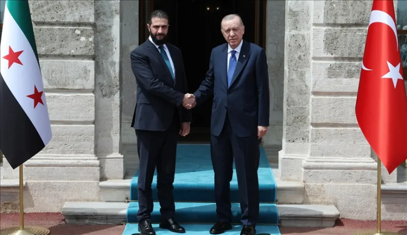 Syrian President Ahmad Al-Shara Meets Turkish President Erdoğan for the First Time in Istanbul