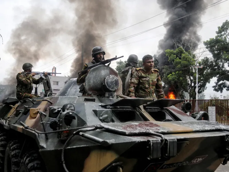 "'In the ancestral home district of Bangladesh’s ousted Prime Minister Sheikh Hasina, at least 5 killed in a government crackdown amid local opposition to the NCP's program in Gopalganj "