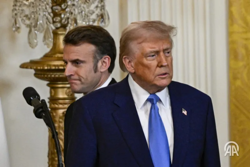 "French President Emmanuel Macron is a good man, but his decision on Palestine carries no weight" – President Donald Trump