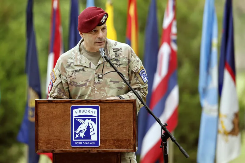 Senator Blocks General Christopher Donahue’s Promotion Over Role in Afghanistan Withdrawal