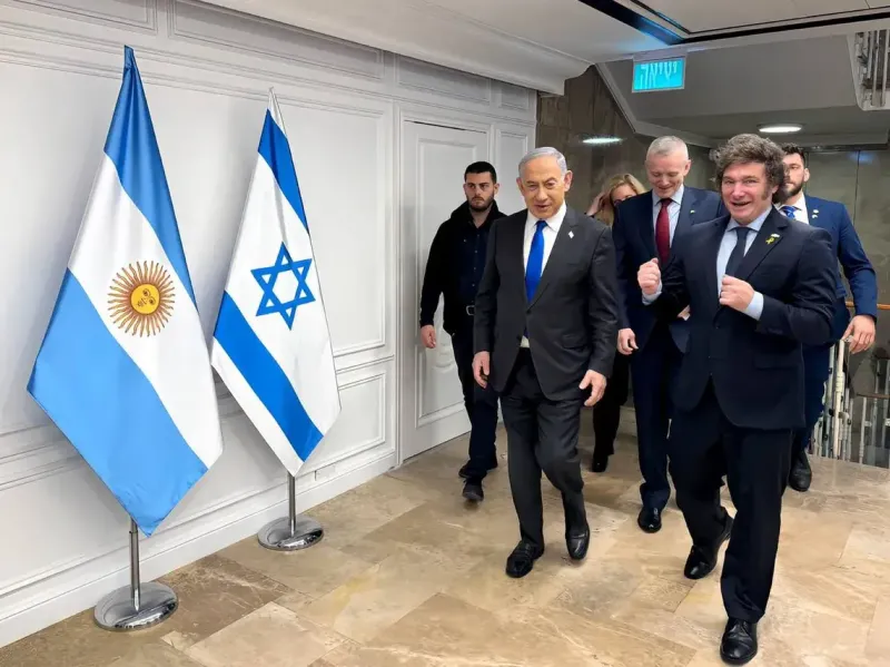 Argentina's President Javier Milei Stands in Support of Israeli PM Netanyahu Amid ICC Arrest Warrant Controversy