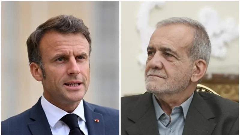 Iran Must Never Acquire Weapons of Mass Destruction – French President Macron to President Masoud Pezeshkian