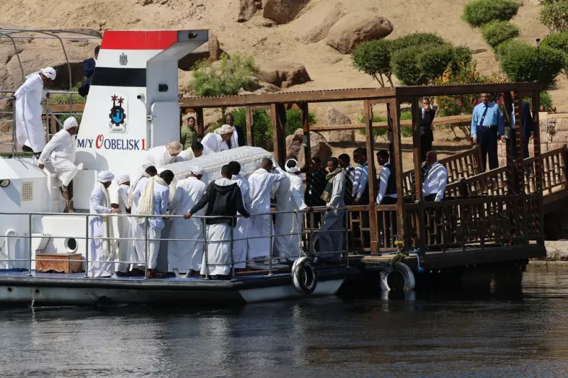 Spiritual Leader of Muslims, Prince Karim Aga Khan, Laid to Rest with State Honors in Aswan, Egypt