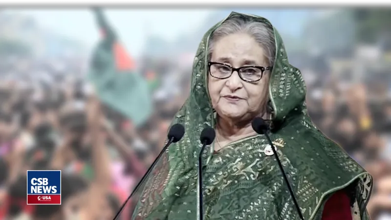 “রাজনৈতিক হত্যার জন্য আমাকে ফেরত ডাকা যাবে না”: শেখ হাসিনা