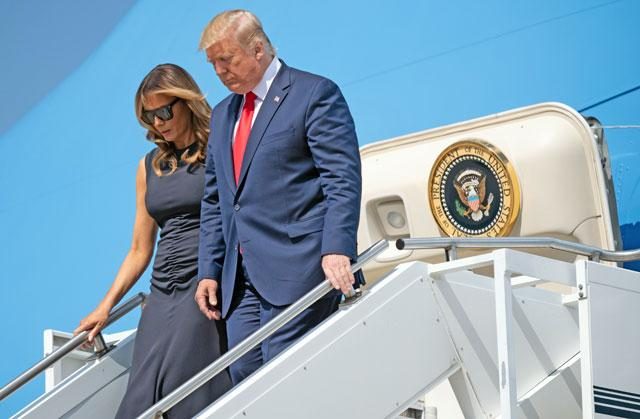 President Donald Trump Visits Los Angeles Amid Devastating Wildfires