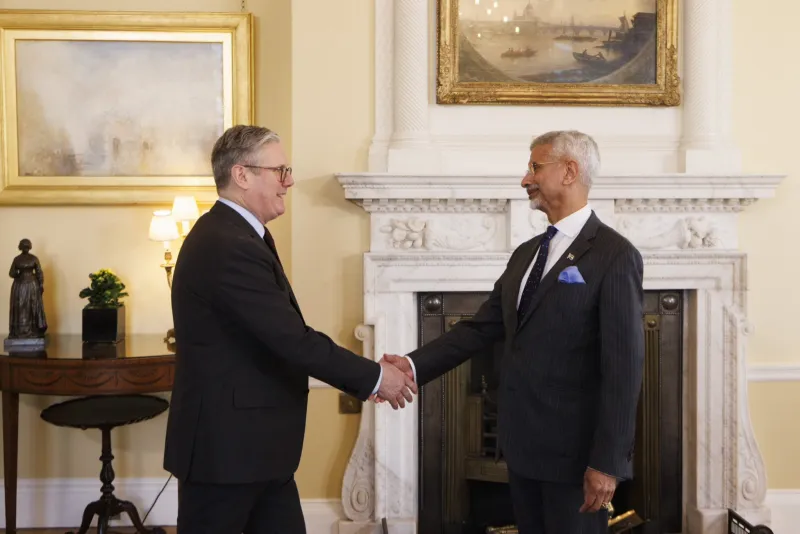Strong Trade Deal between India and the United Kingdom, Foreign Minister Jaishankar's Meeting with Prime Minister Keir Starmer