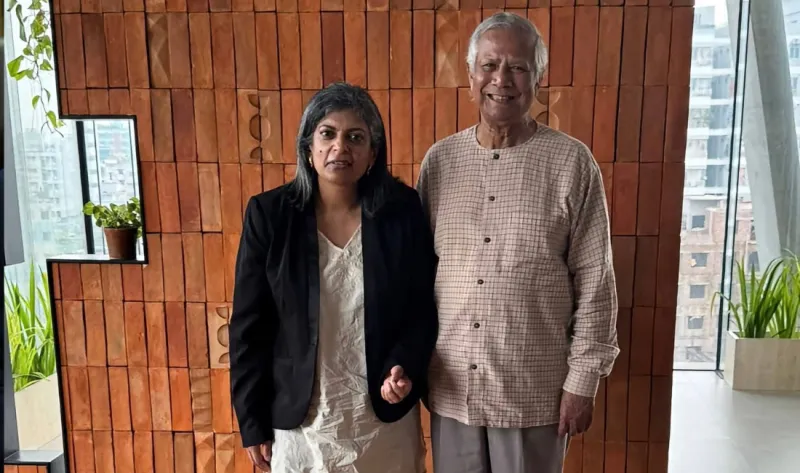 ইউনূসের সামাজিক ব্যবসা উদ্যোগে রূপা হকের সাক্ষাৎ, স্বাস্থ্য ও শিক্ষায় গুরুত্বপূর্ণ আলোচনা