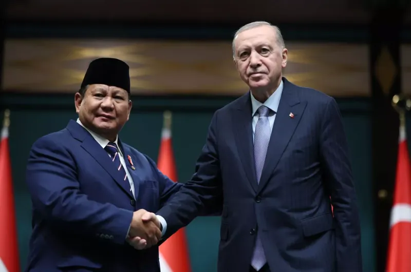 Indonesian President Prabowo Stands with President Erdogan Against Israeli Brutality in Gaza – April 10, 2025