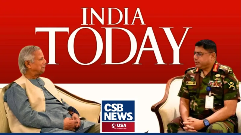 "India Today's Report on Military Coup in Bangladesh is Completely False and Baseless" - ISPR