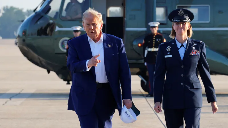 "I do not want a change in the current ruling system of the Islamic Republic of Iran" – President Donald Trump