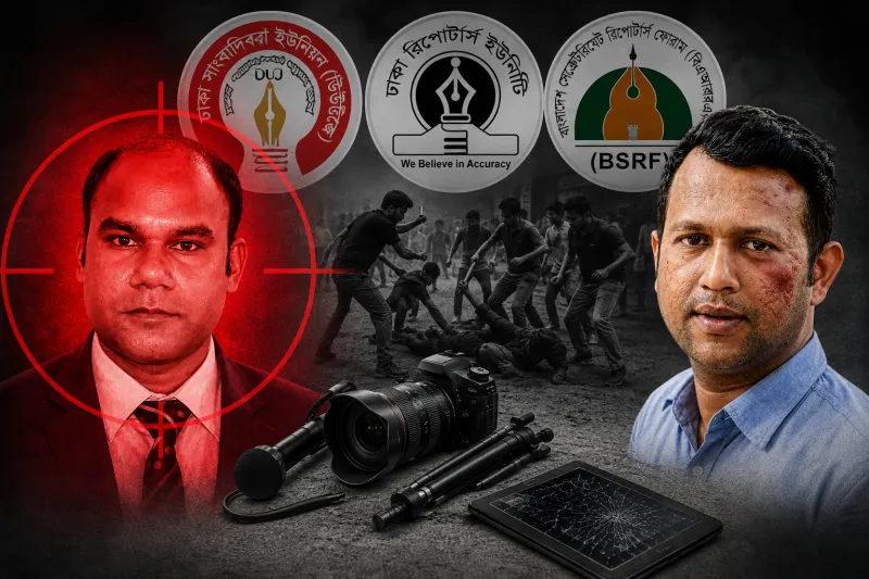 কলম থামাতে হামলা? দুর্নীতির অনুসন্ধানে গিয়ে রক্তাক্ত সাংবাদিক