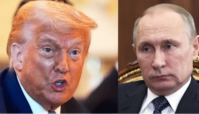 If no peace deal is reached within 50 days, President Trump announces 100% tariffs on countries doing business with Russia