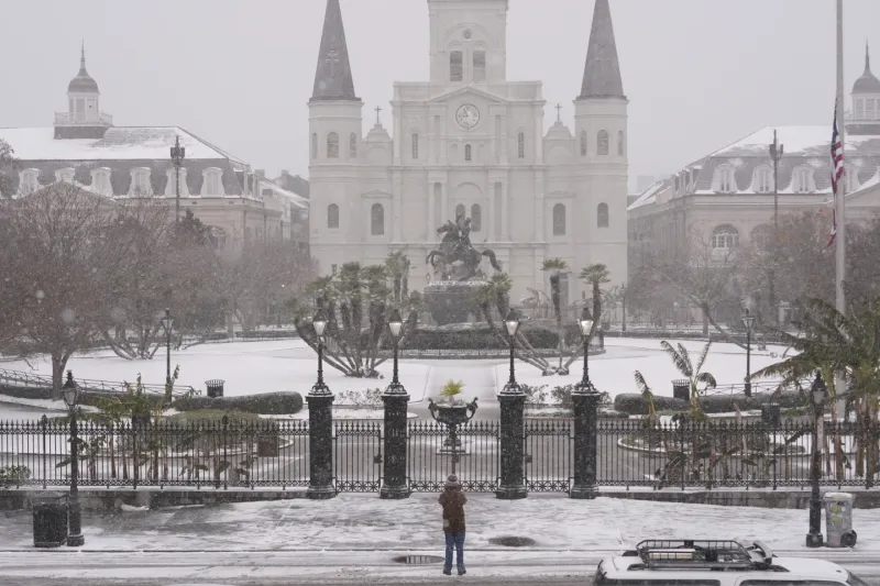 Impact of Winter Across the United States: Texas, New Orleans, and Houston Disrupted by Ice Storm, Schools Closed