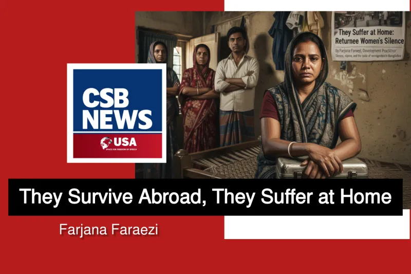 They Survive Abroad, They Suffer at Home