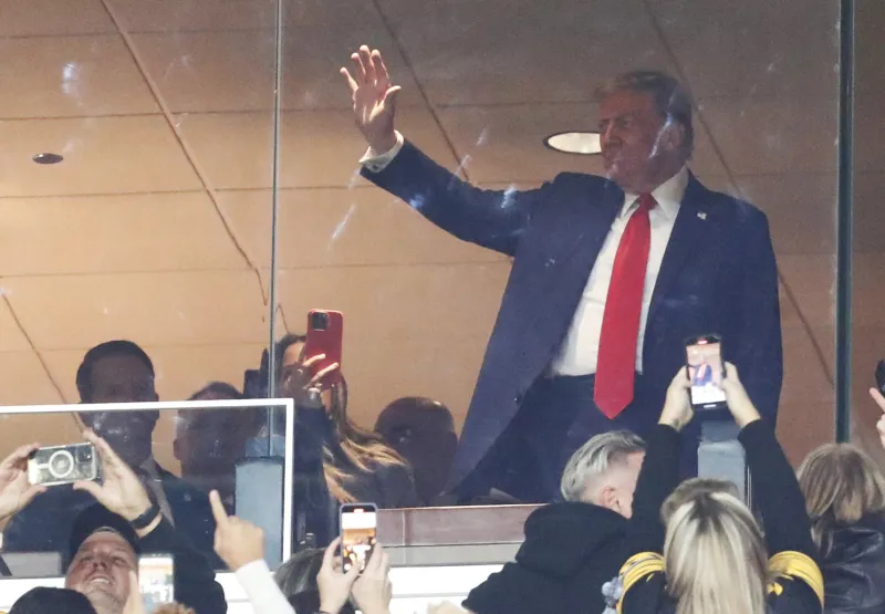 President Donald Trump to Watch the Super Bowl as the First Sitting President