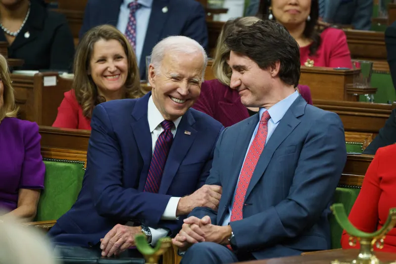 President Joe Biden Praises Canadian Prime Minister Justin Trudeau After Resignation Announcement