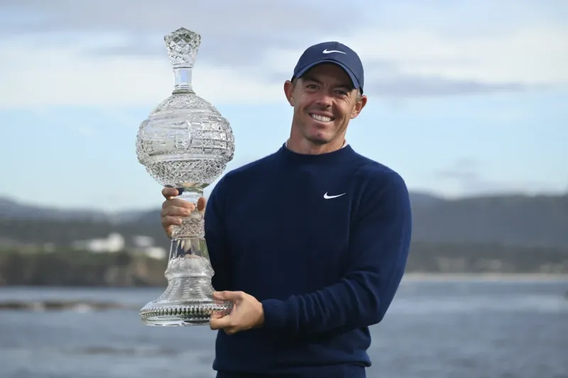 Rory McIlroy Dominates at Pebble Beach, Secures 27th Career Trophy
