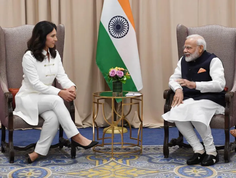 U.S. Intelligence Chief Tulsi Gabbard Visits India for High-Level Talks on Global and Regional Security
