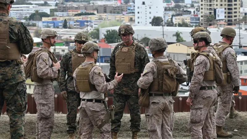 U.S. Military's Active Role in Border Security at California-Arizona-New Mexico Border