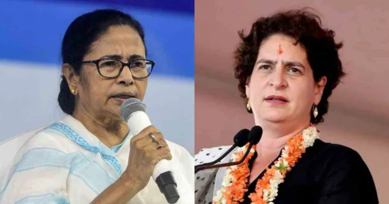 West Bengal CM Mamata Banerjee and Priyanka Gandhi Express Concern Over Arrest of Chinmoy Krishna Das in Bangladesh