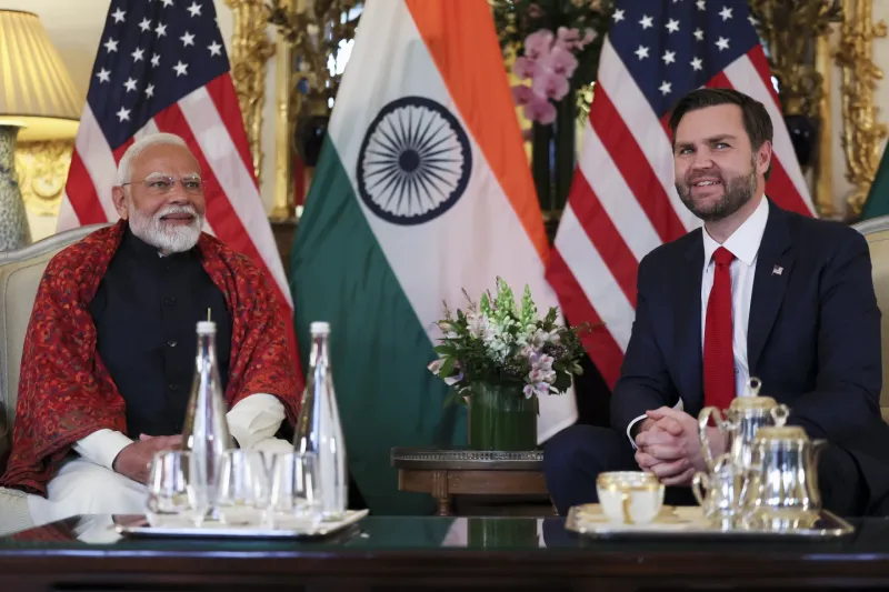 U.S. Vice President J.D. Vance and Second Lady Usha Vance on a Four-Day Visit to India