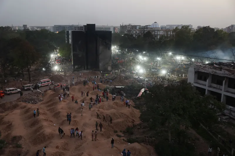 Tragic Plane Crash in Ahmedabad Kills 294, Including Passengers and Students