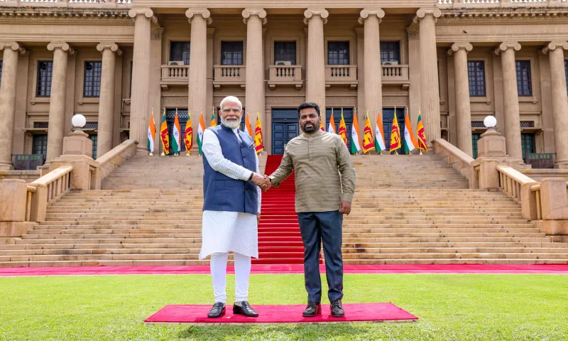 Prime Minister Narendra Modi awarded Sri Lanka's highest civilian honor, 'Mitra Vibhushan' by President Anura Kumar Dissanayake