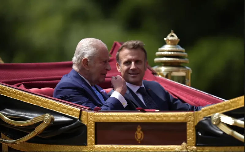 Calls for Recognition of Palestine and Condemnation of Russian Aggression in Ukraine Macron visit in the UK